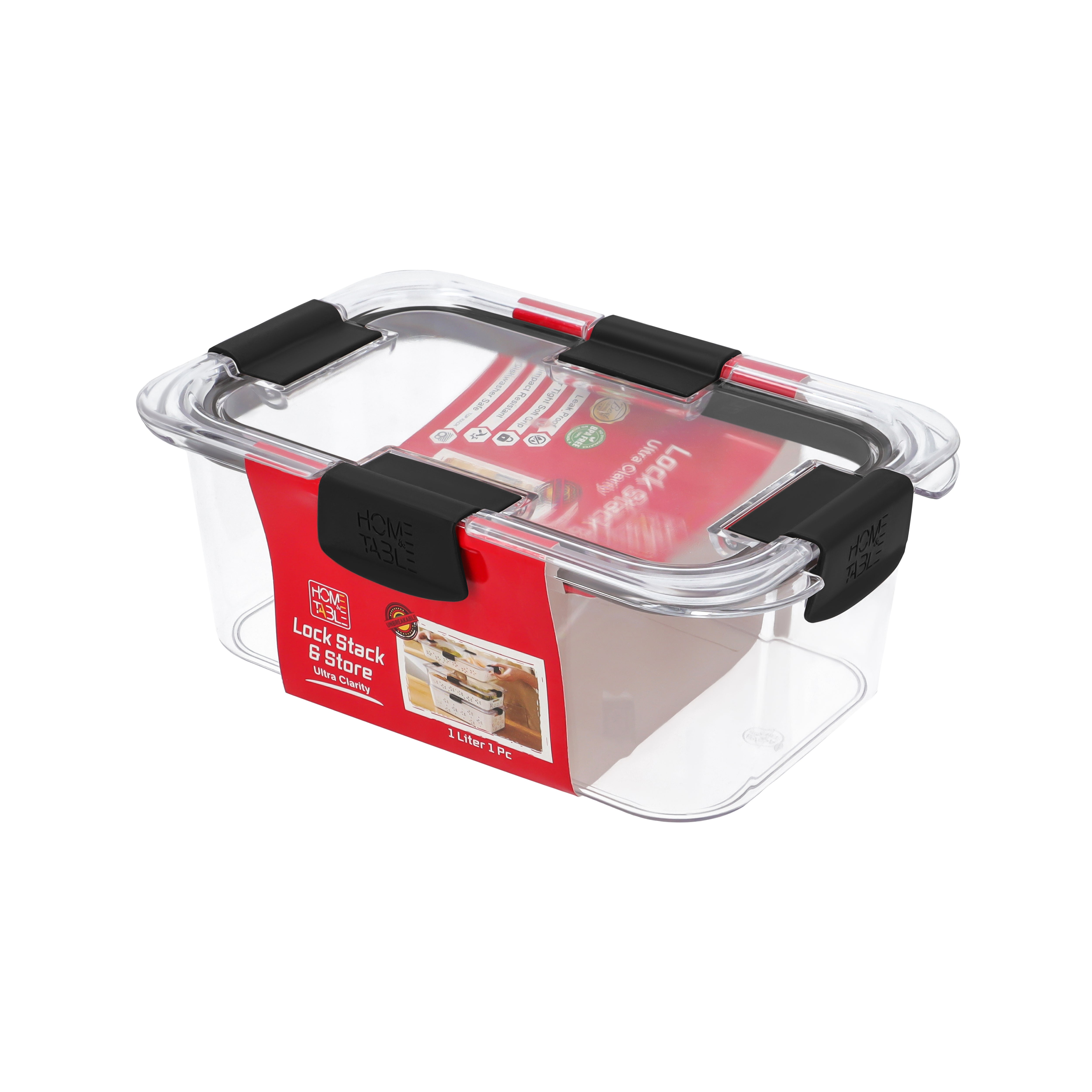 Transparent Storage Box 1.0 Ltr