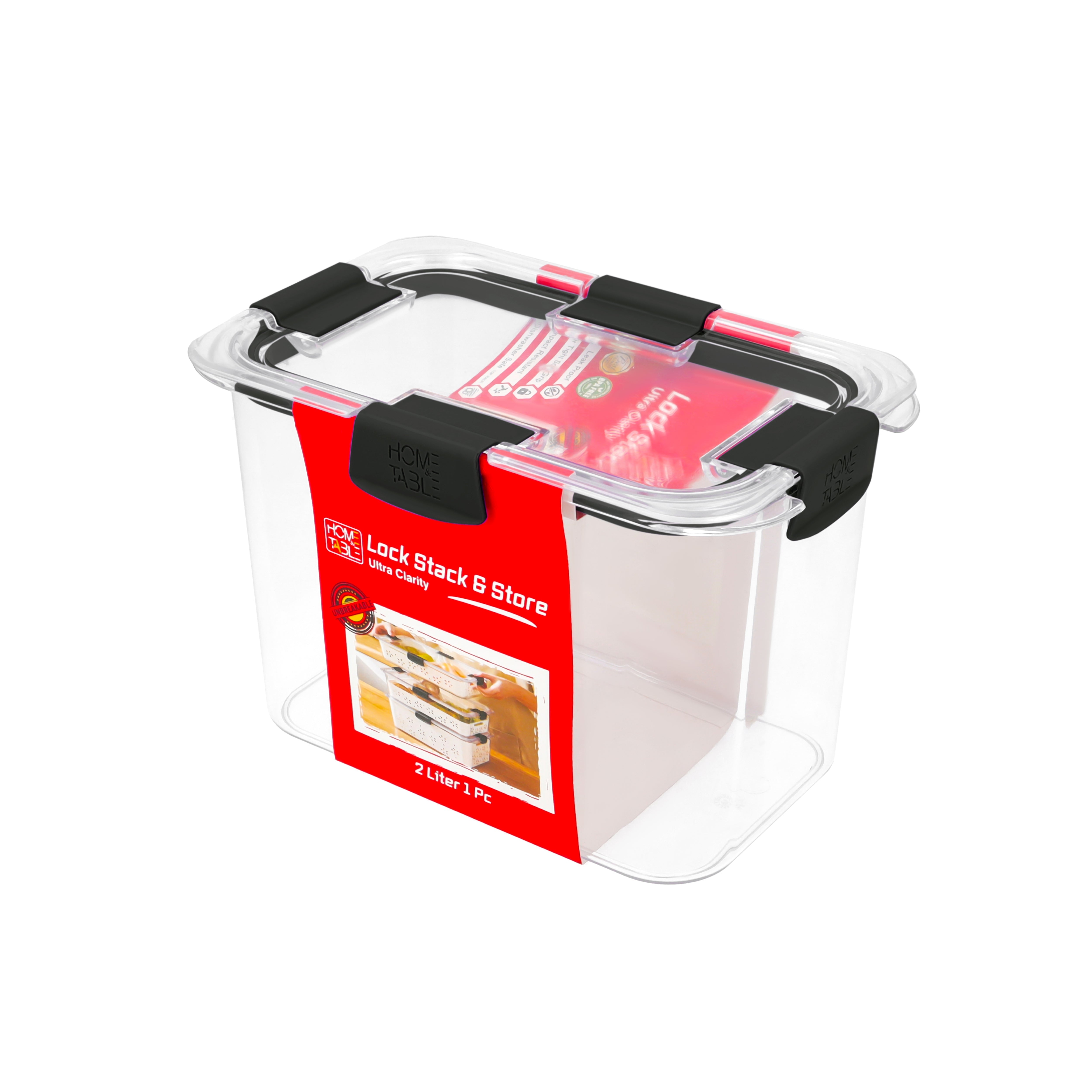 Transparent Storage Box 2 Ltr