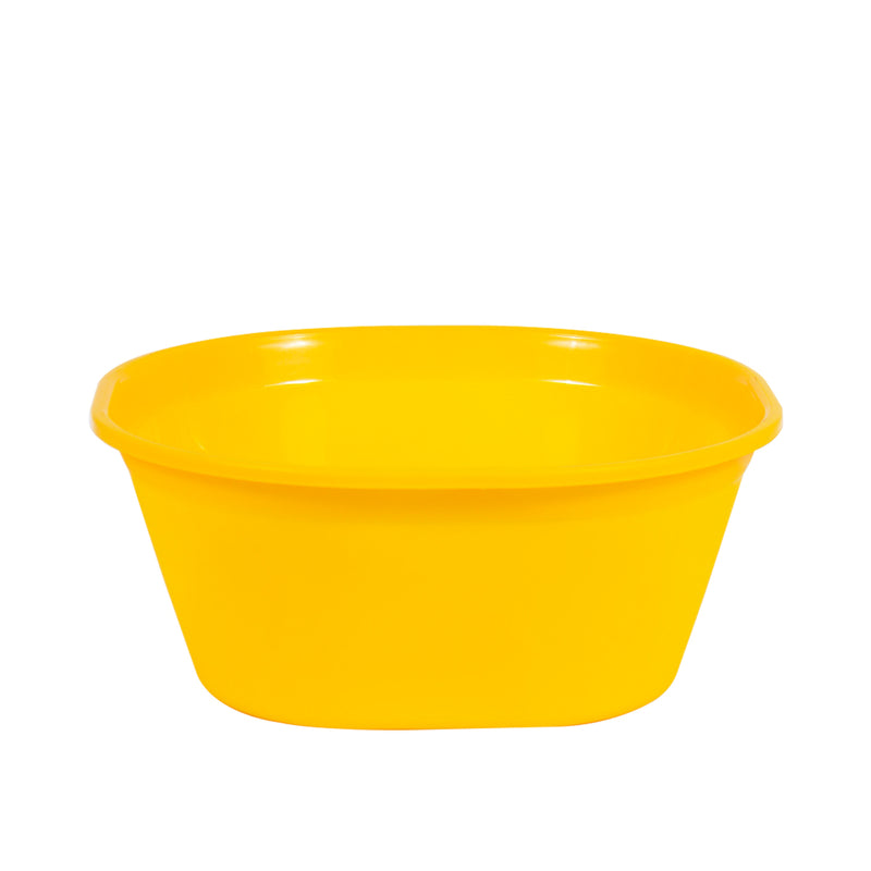 1pc Large Plastic Blend Bowl 3.5L (Assorted)  – Multi-Color Kitchen Utility Basin - Habitt