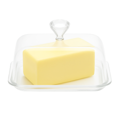 ACRYLIC BUTTER DISH