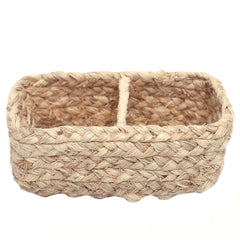 BASKET BANANA FIBER L8X W4.5XH3INCH