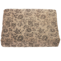 Beige Kantha Double Bedcover 95X102 (O)