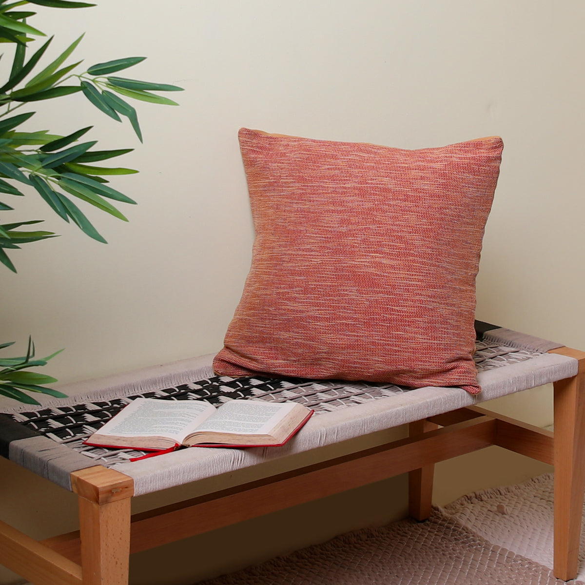 Red Ochre Cushion Cover 18x18