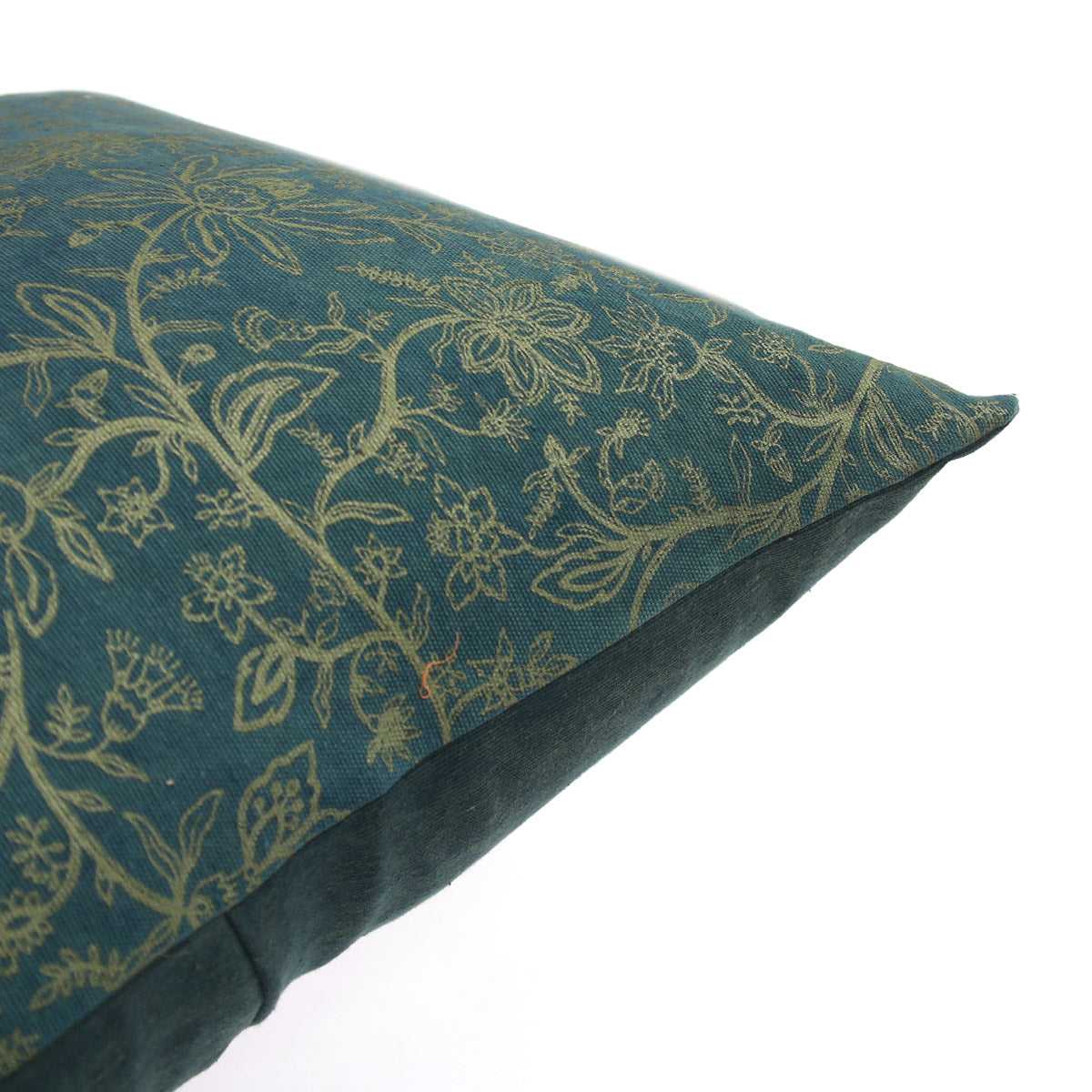 Olive Self Cushion Cover 18x18"