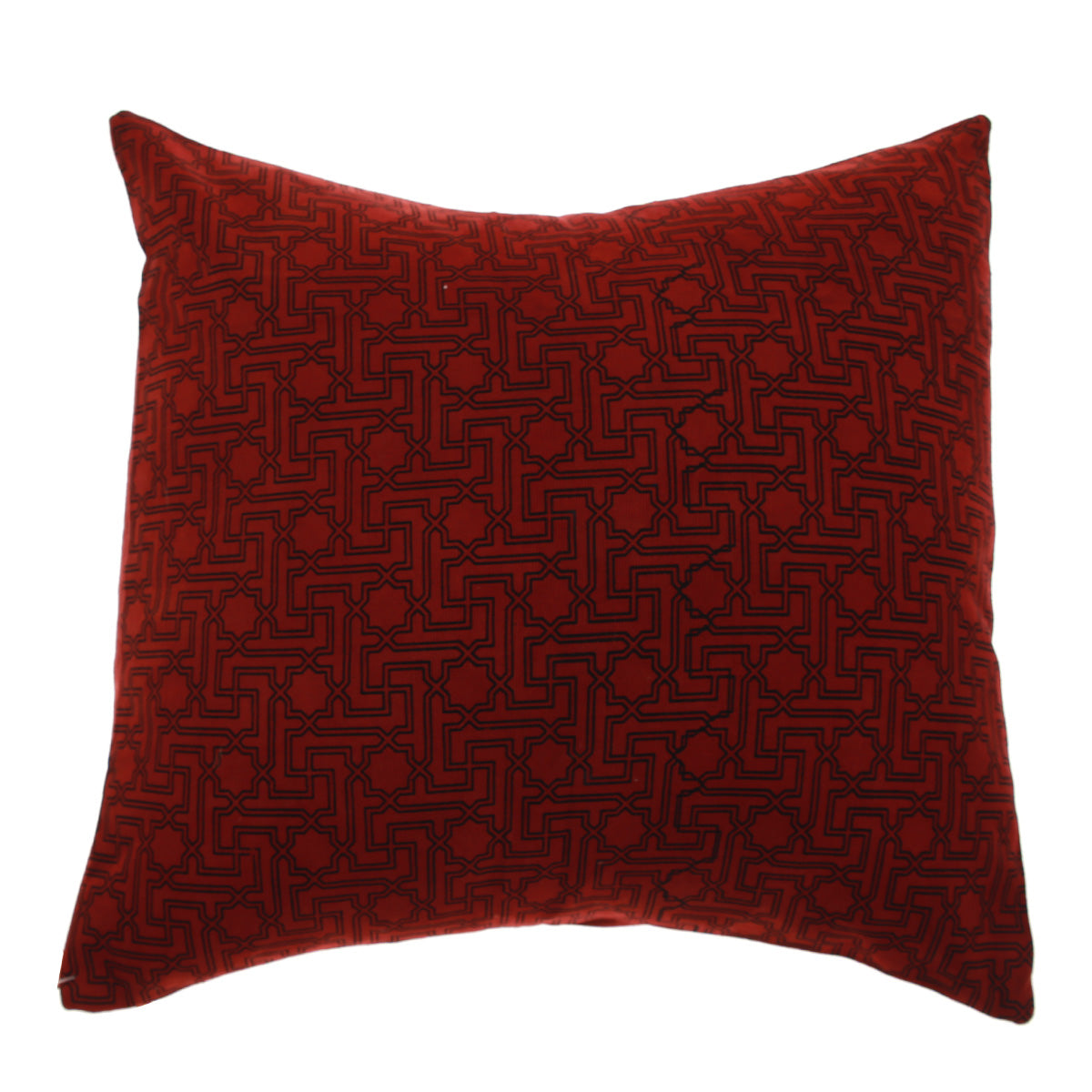 Black Madder Cushion Cover 18x18"