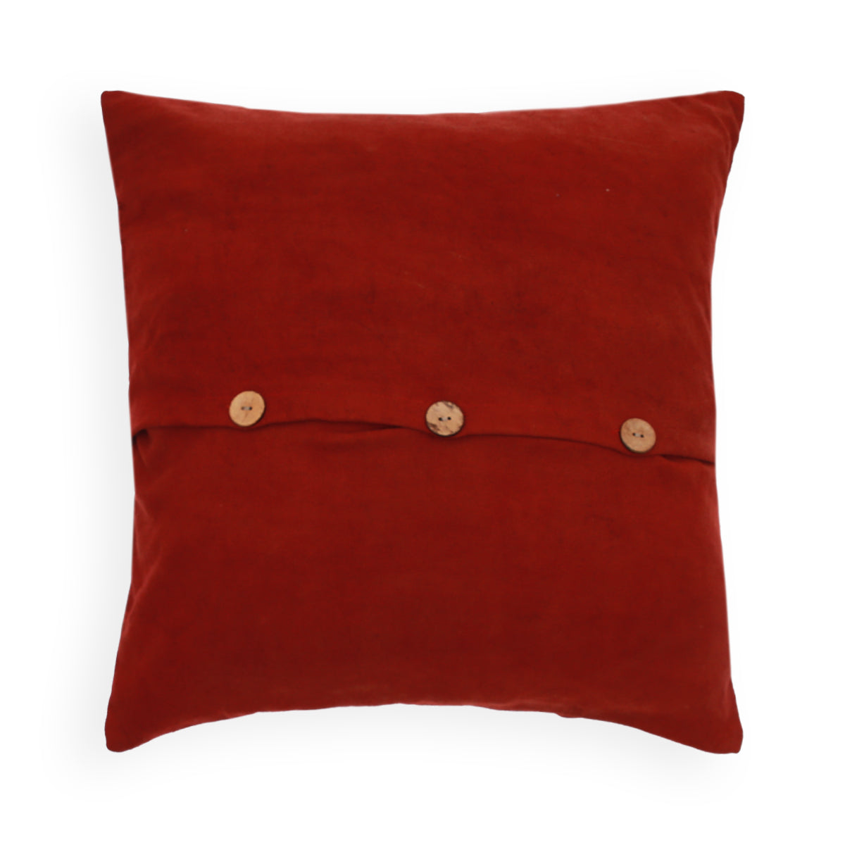 Self Madder Cushion Cover 18x18"