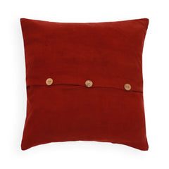 Self Madder Cushion Cover 18x18"