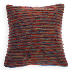 Textured Jute Cushion Cover 18x18"