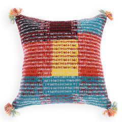 Multi Patch Cushion Cover 20x20"