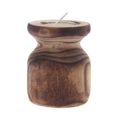 Wooden Candle.2233-6