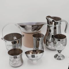 Western Drinkware Dining Silver Set