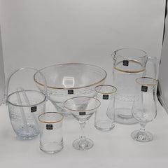 Regal Monte Carlo Crystal Drinkware Cool Set - 28 Pcs