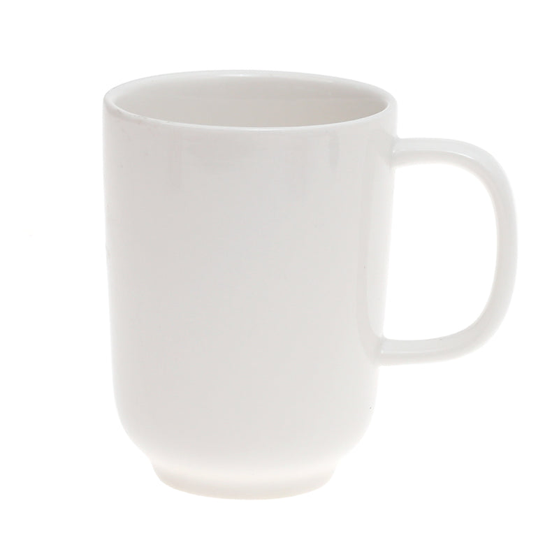 Classic 300ml White Mug – Minimalist Ceramic Design - Habitt