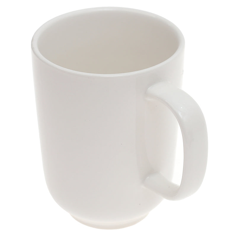 Classic 300ml White Mug – Minimalist Ceramic Design - Habitt