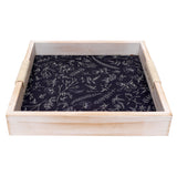 Navy Floral Tray