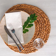 PLACEMAT ROUND SEAGRASS 15iNCH