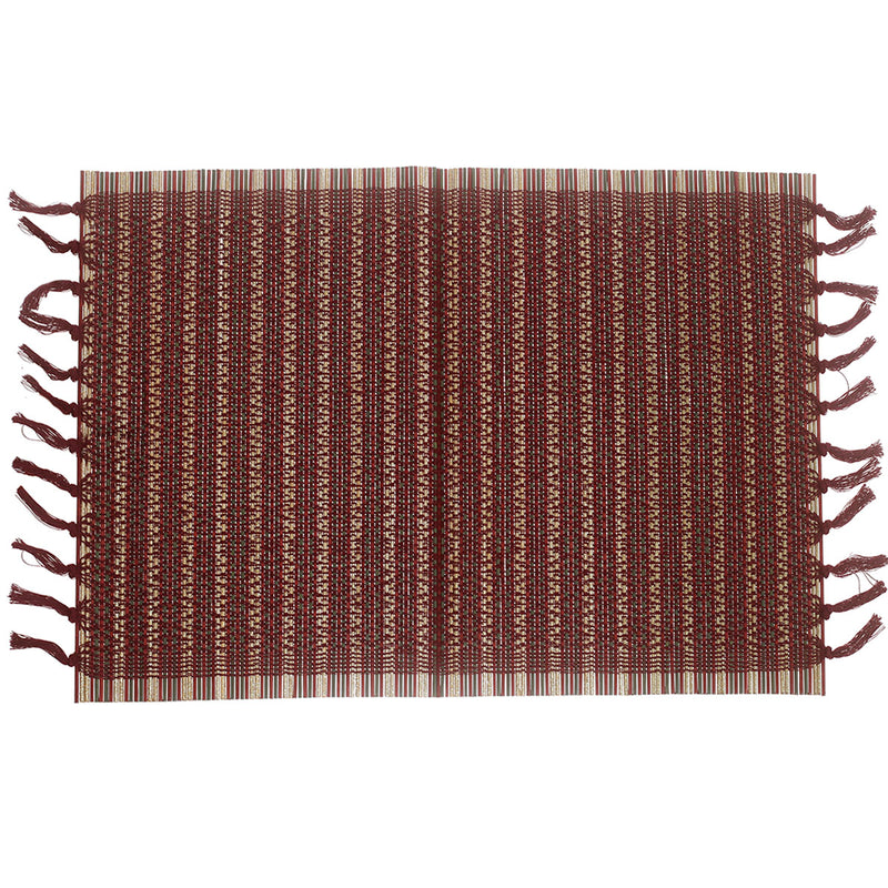 Multi Textures Bamboo Placemat 13x19 WCC - Habitt