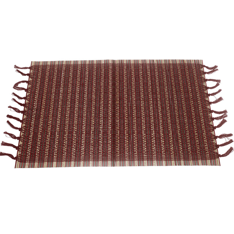 Multi Textures Bamboo Placemat 13x19 WCC - Habitt
