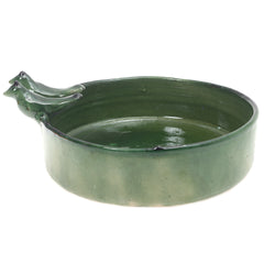 Platter bird green Large