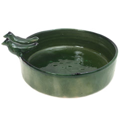 Platter bird green Large