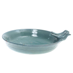 Platter Bird Aqua Large (New)