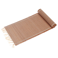 Beige Diamond Bamboo Mat 13X19”