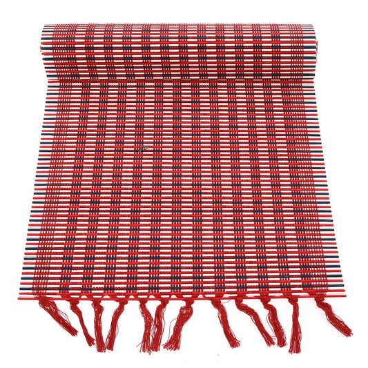 Stripey Bamboo Runner 13x45" - Habitt