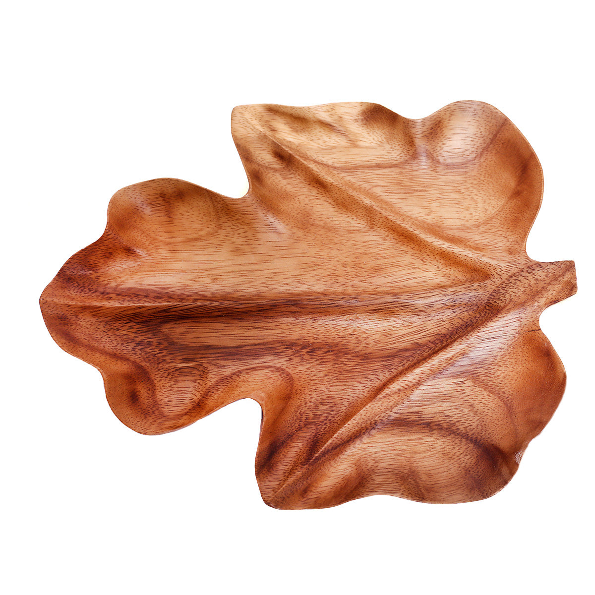 Wooden Leaf Platter.CHCK-2