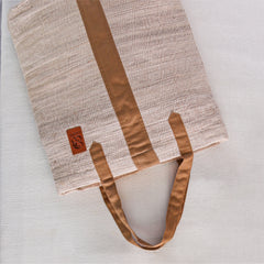 Tote Bag.Banana Fiber(Long)..8"x14"x4".