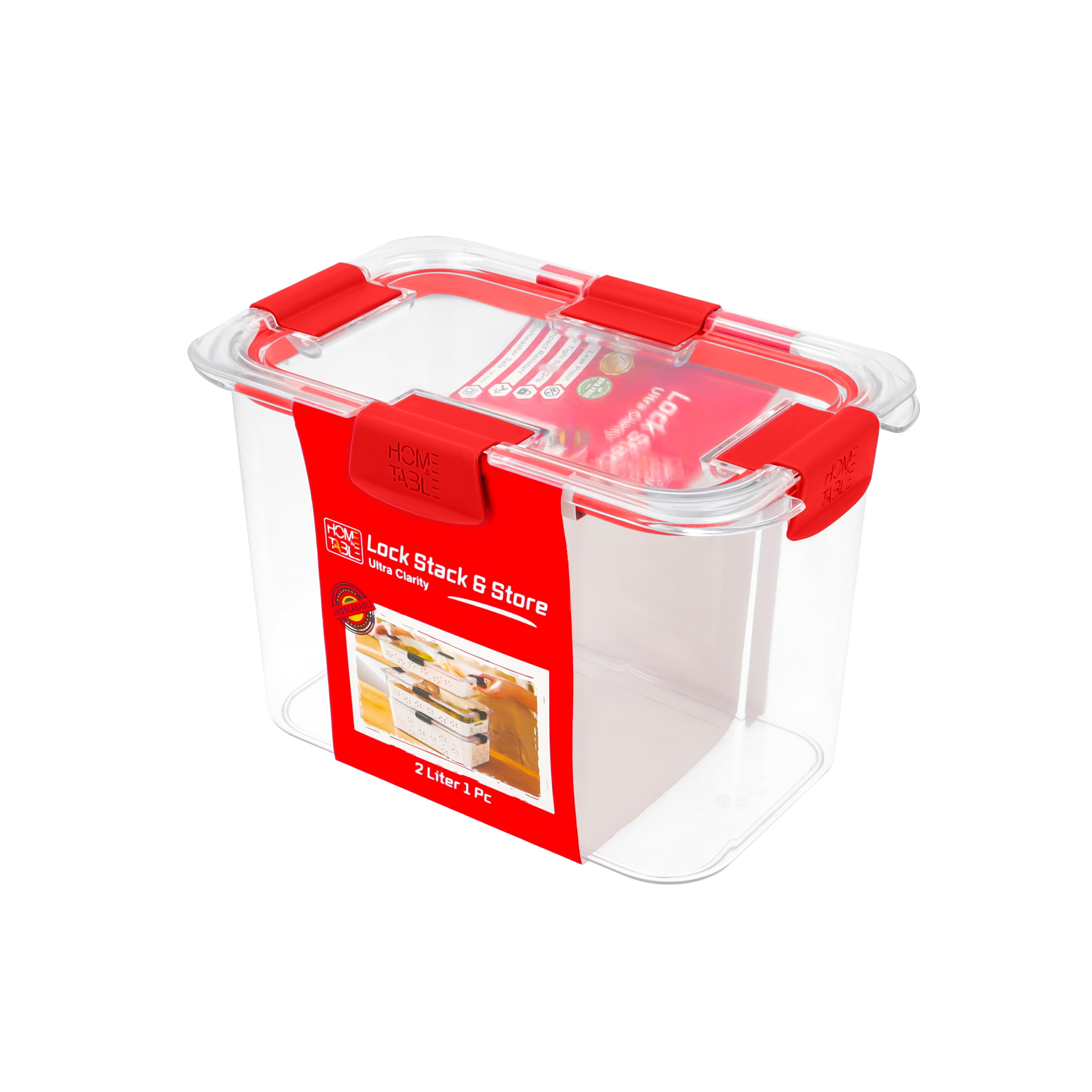 Transparent Storage Box 2 Ltr