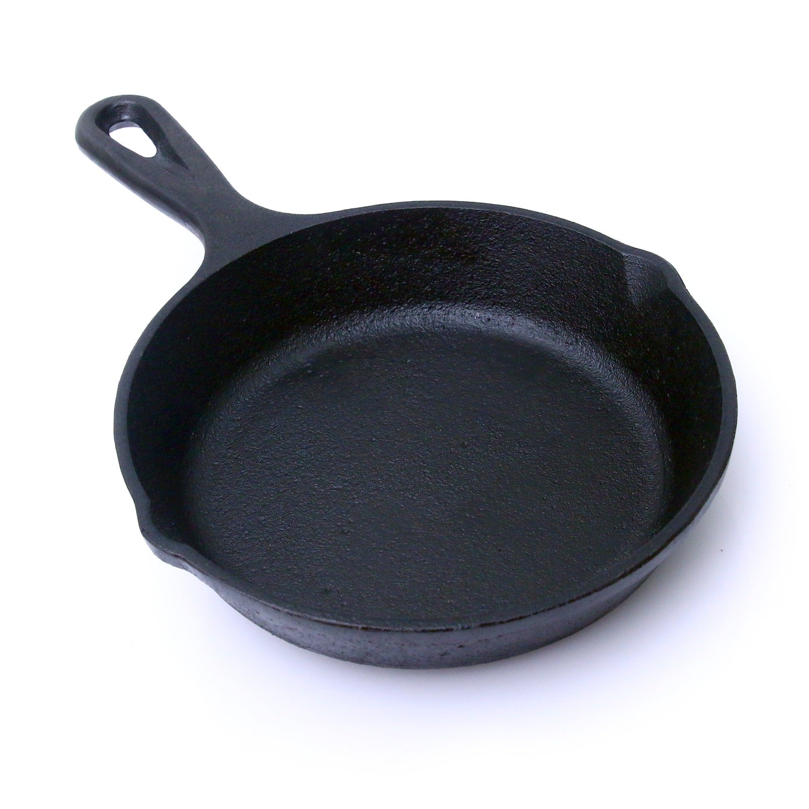 Cast Iron Skillet 8 Inch (20 CM) Naturally Non Stick, Seasoned. Krucible Kitchen, Frying Pan