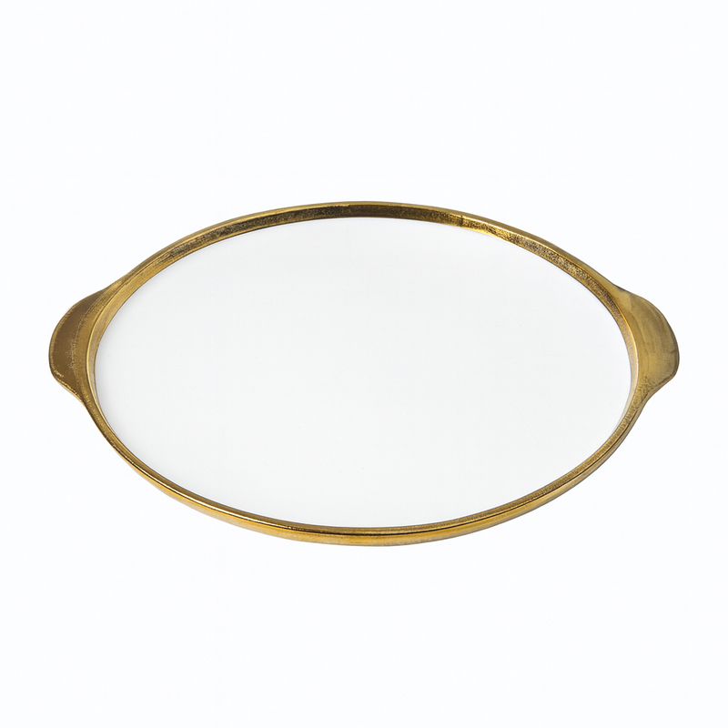 8" Deep Plate – Gold Finish - Habitt