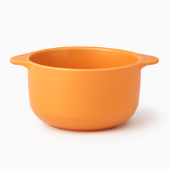 700ML Dual-Tone Ceramic Bowl with Handles