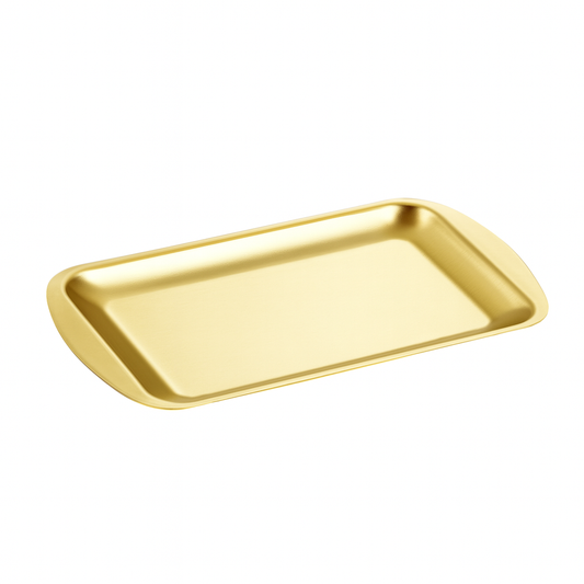Iron Golden Serving Tray – 14.5 cm