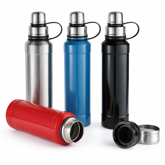 Flask Mountain 600ml – Stainless Steel Insulated Outdoor Vacuum Bottle - Habitt