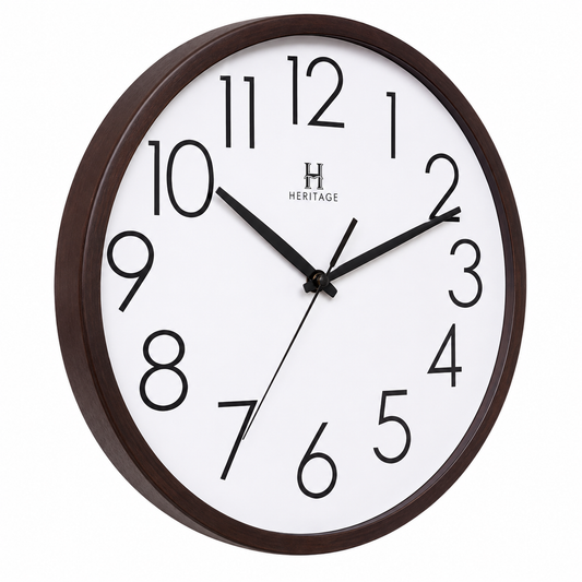 Heritage Sunset Clock – 15 Inch Plastic Frame