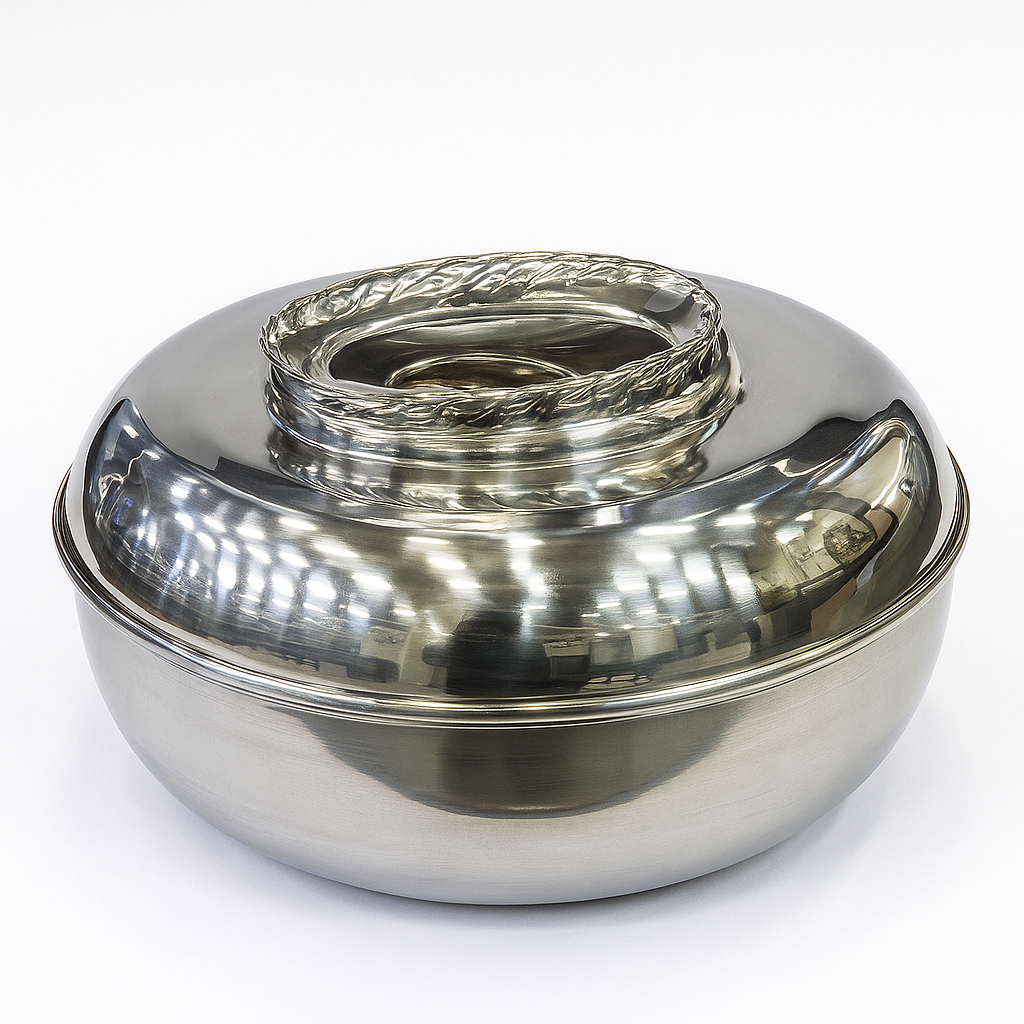 Jiatejia Portable Stainless Steel Lunch Box – Thermal Insulated Food Carrier with Lid (Available in 4L & 5L)