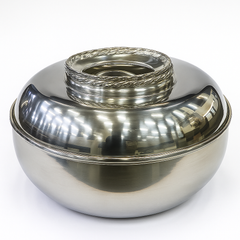 Jiatejia Portable Stainless Steel Lunch Box – Thermal Insulated Food Carrier with Lid (Available in 4L & 5L)