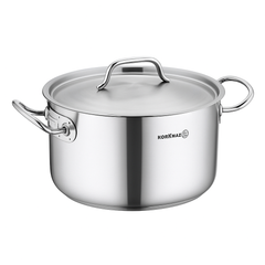 Proline Gastro Stainless Steel Casserole Pot Set – Professional Grade Cookware (Sizes: 20x12, 28x12, 28x16, 32x19, 36x10, 36x21, 40x25 cm)