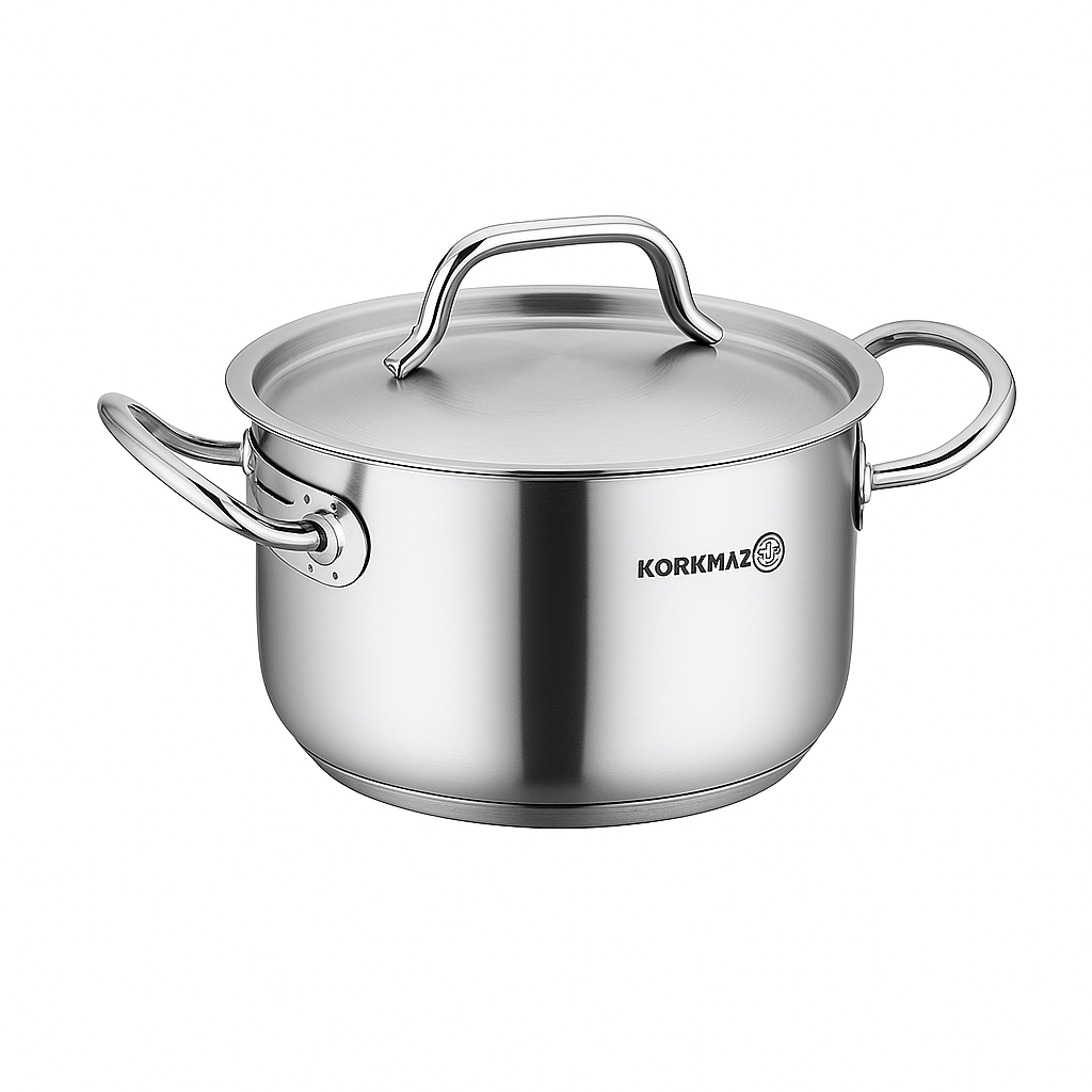 Proline Gastro Stainless Steel Casserole Pot Set – Professional Grade Cookware (Sizes: 20x12, 28x12, 28x16, 32x19, 36x10, 36x21, 40x25 cm) - Habitt
