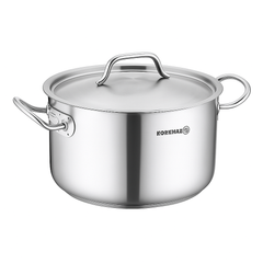 Proline Gastro Stainless Steel Casserole Pot Set – Professional Grade Cookware (Sizes: 20x12, 28x12, 28x16, 32x19, 36x10, 36x21, 40x25 cm)