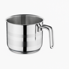 Astra2 Stainless Steel Milk Pan – 14x14 cm, 2.0 L