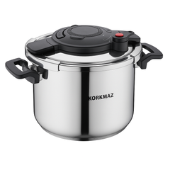 Alessa Stainless Steel Pressure Cooker – 10 L & 12 L