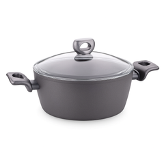 Nora Ceramic Casserole with Glass Lid – Available in 24x11.7 cm & 28x13.7 cm