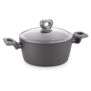 Nora Ceramic Casserole with Glass Lid – Available in 24x11.7 cm & 28x13.7 cm - Habitt