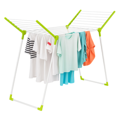 Foldable 3-Layer Clothes Drying Rack – Heavy-Duty Laundry Dryer Stand for Indoor & Outdoor Use