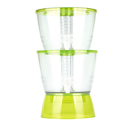 HOMIO Manual Water Dispenser –Single/Double-Layer Design, Easy-Press Drinking Tap for Home & Office