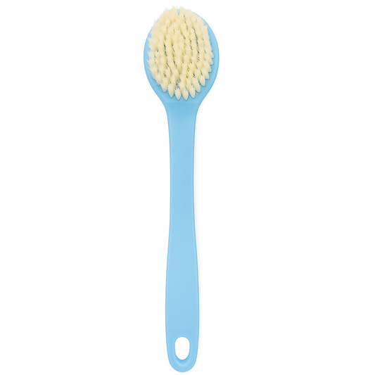 Long-Handle Bath Brush – Soft Bristle Body Scrubber for Shower & Exfoliating Care