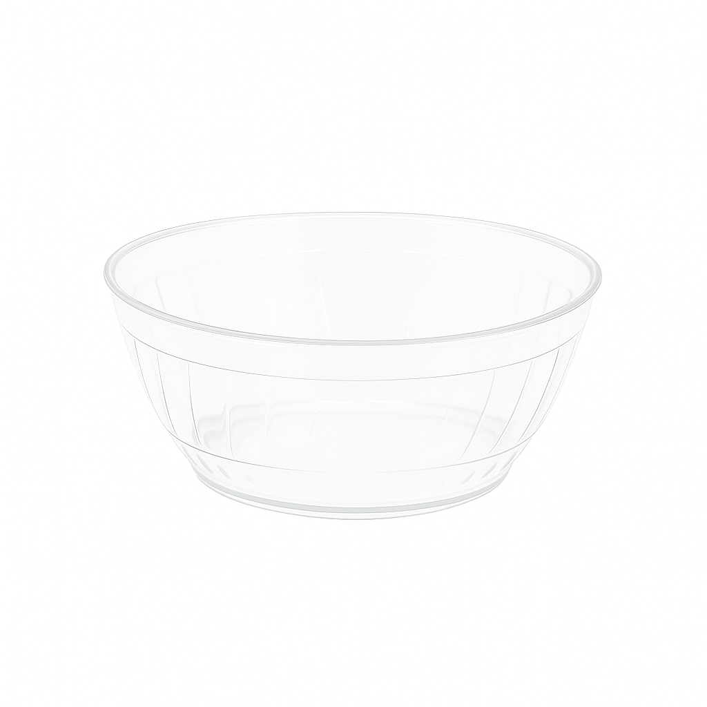 Acrylic Serving Dish – Clear Food Bowl for Snacks, Salads & Kitchen Storage (Small, Medium, Large, Extra Large)
