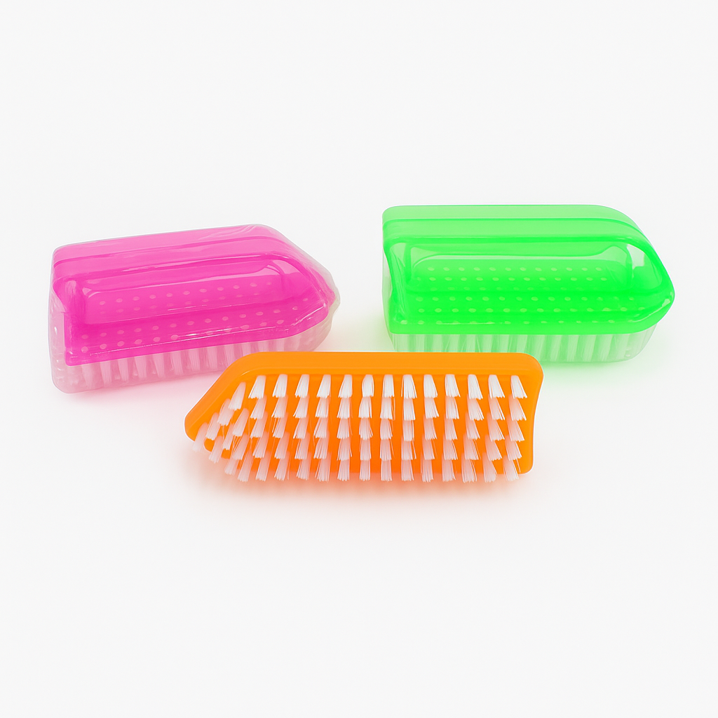1Pc Cloth Cleaning Brush – Heavy-Duty Laundry & Fabric Scrubber (Assorted Colours)